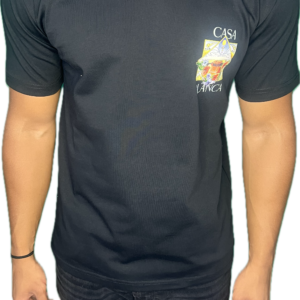 T-shirt Casablanca noir