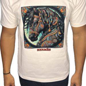 T-shirt Hermes blanc