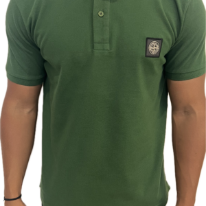 Polo Stone Island vert